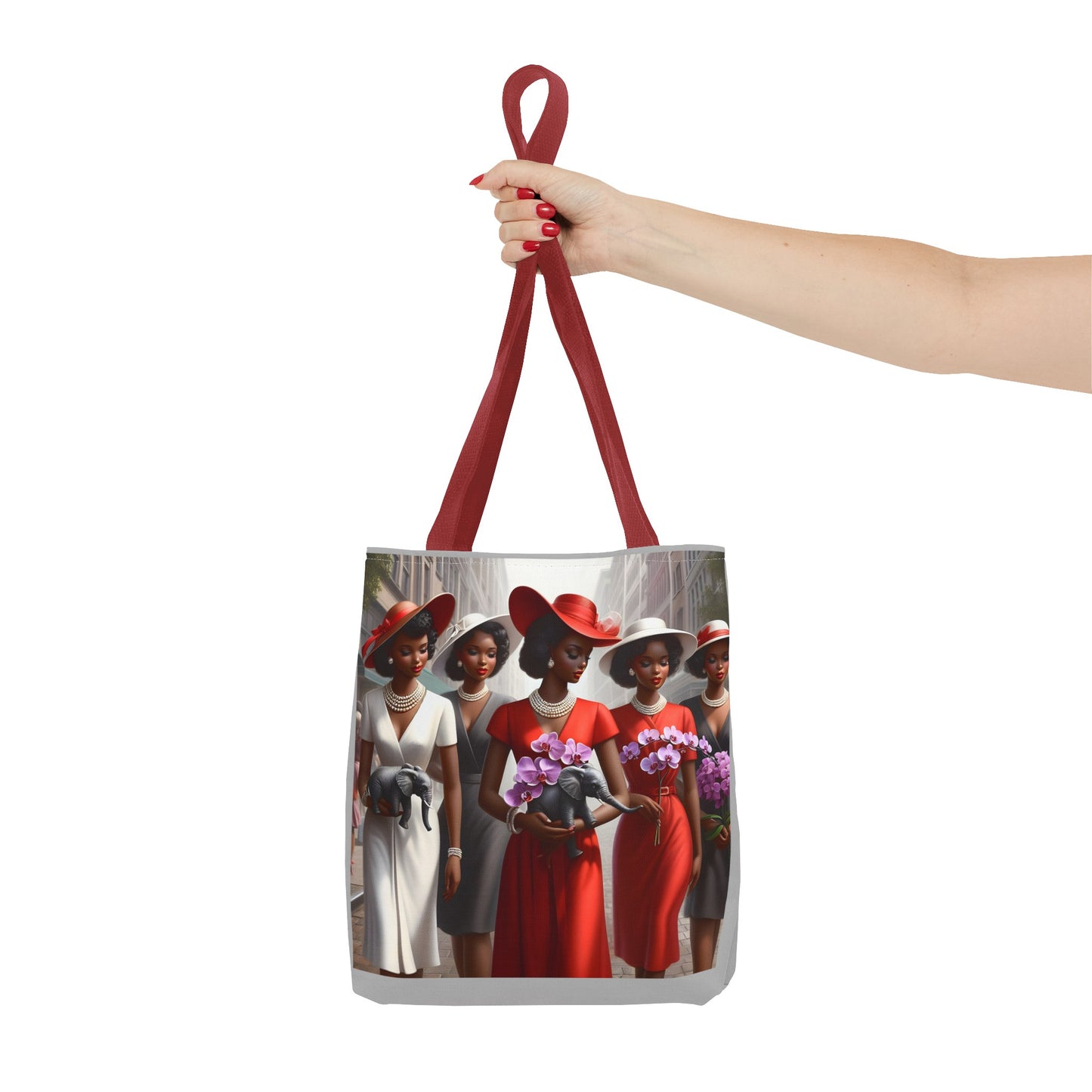Five Divas Tote Bag (AOP)
