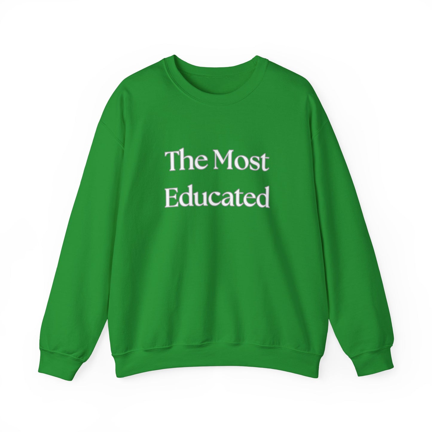 The Most Educated Unisex Heavy Blend™ Crewneck Sweatshirt