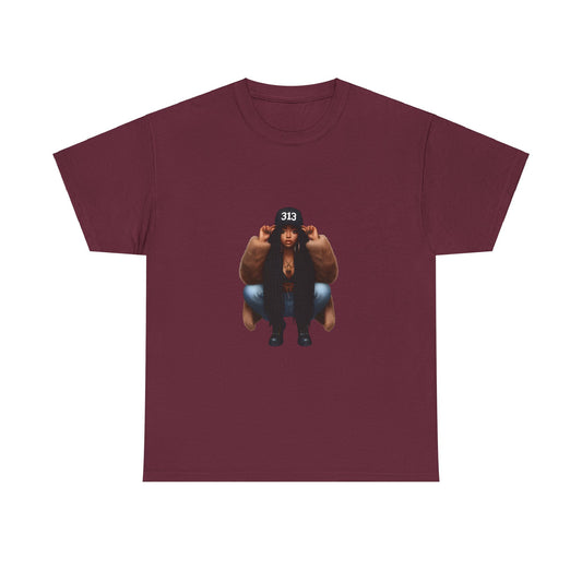 Detroit Girl Unisex Heavy Cotton Tee