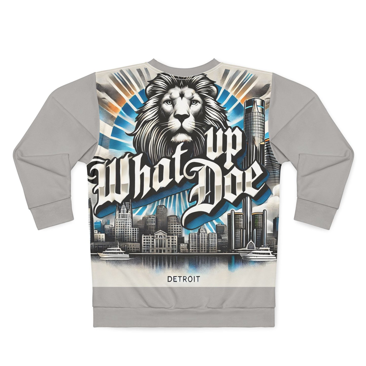 What Up Doe Lions Unisex Sweatshirt (AOP)