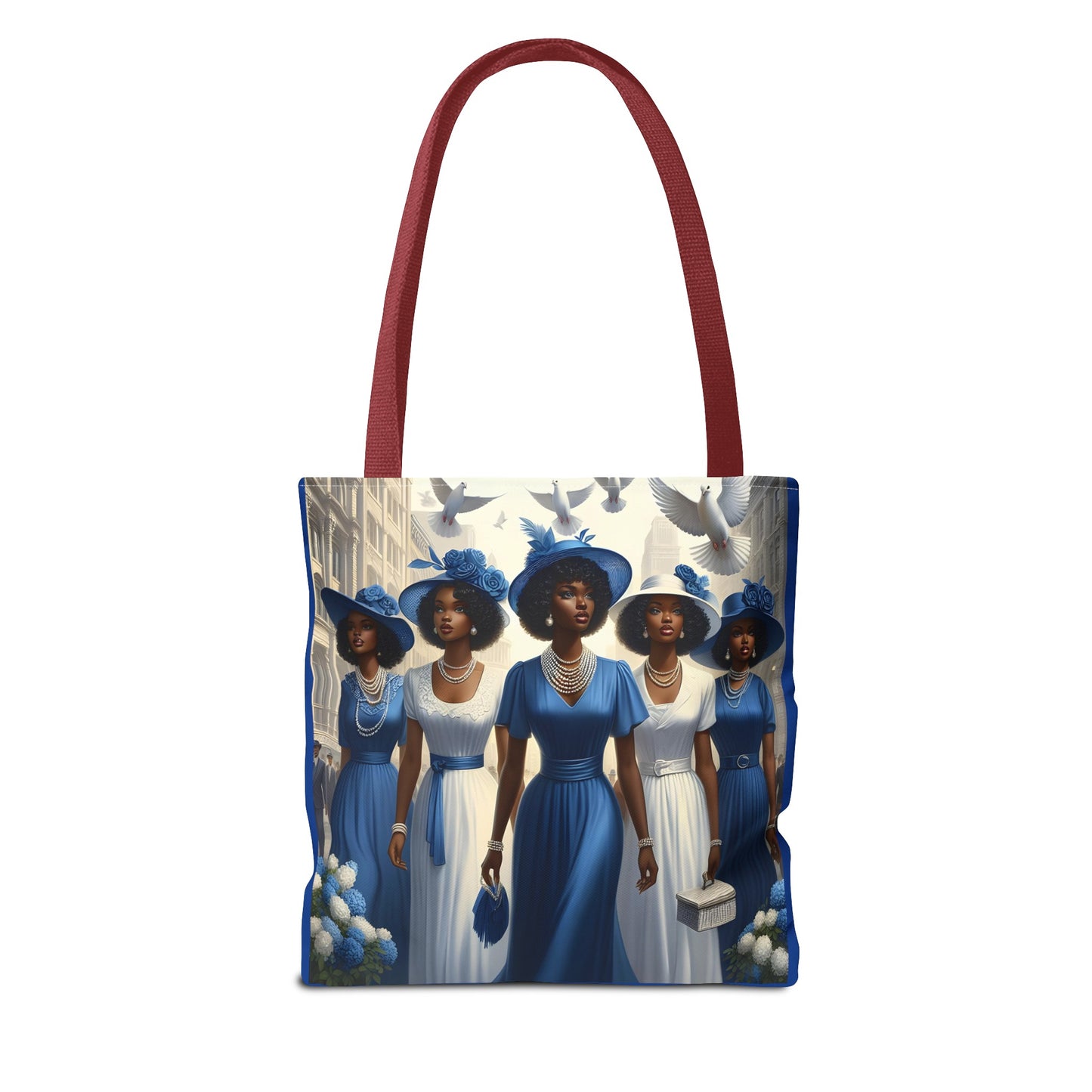Five Finer Ladies Tote Bag (AOP)