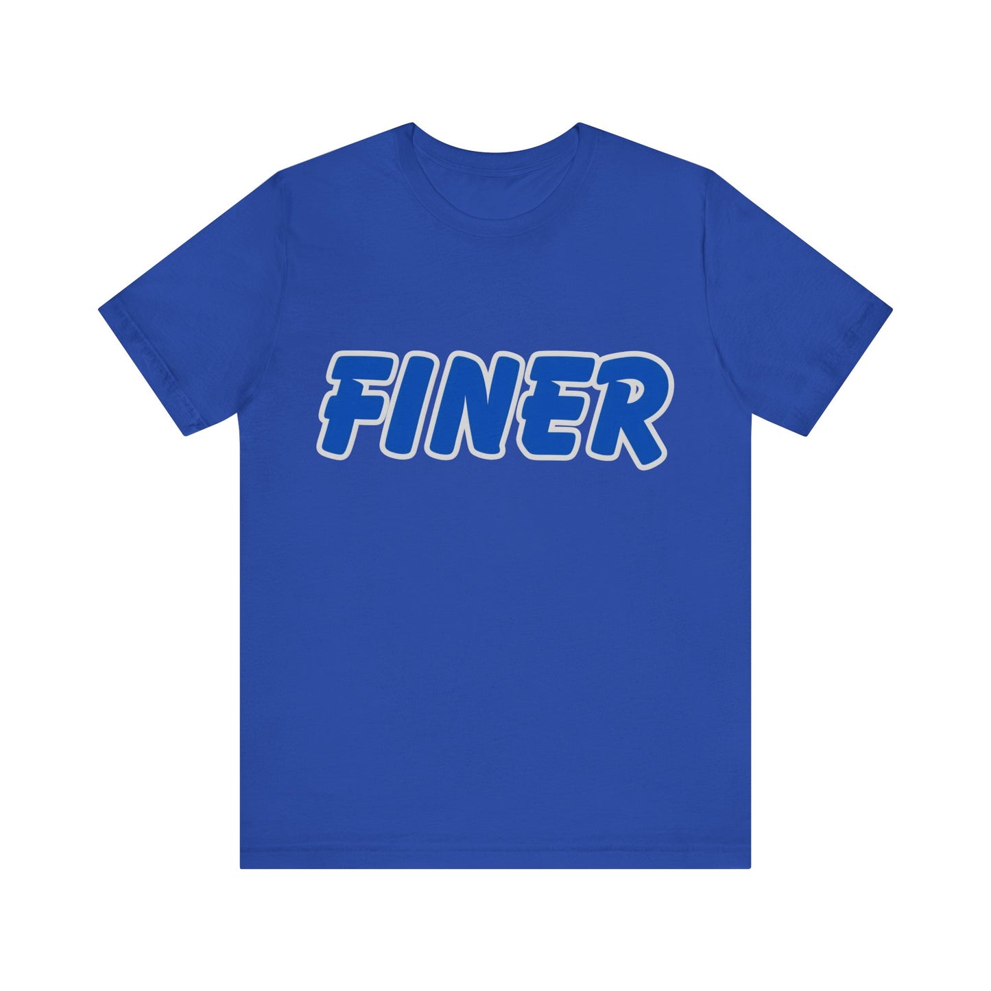 Finer Unisex Jersey Short Sleeve Tee