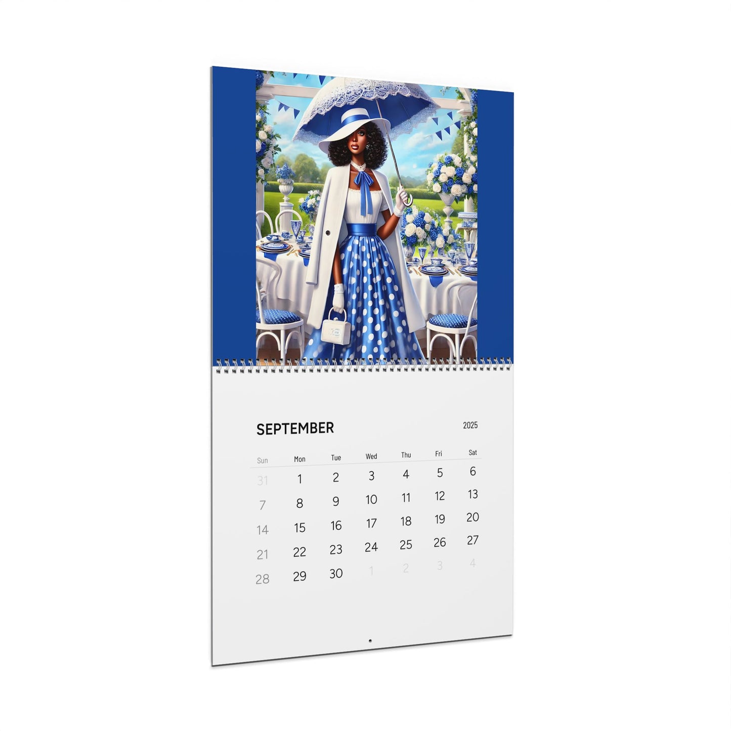 Finer Wall Calendar 2025