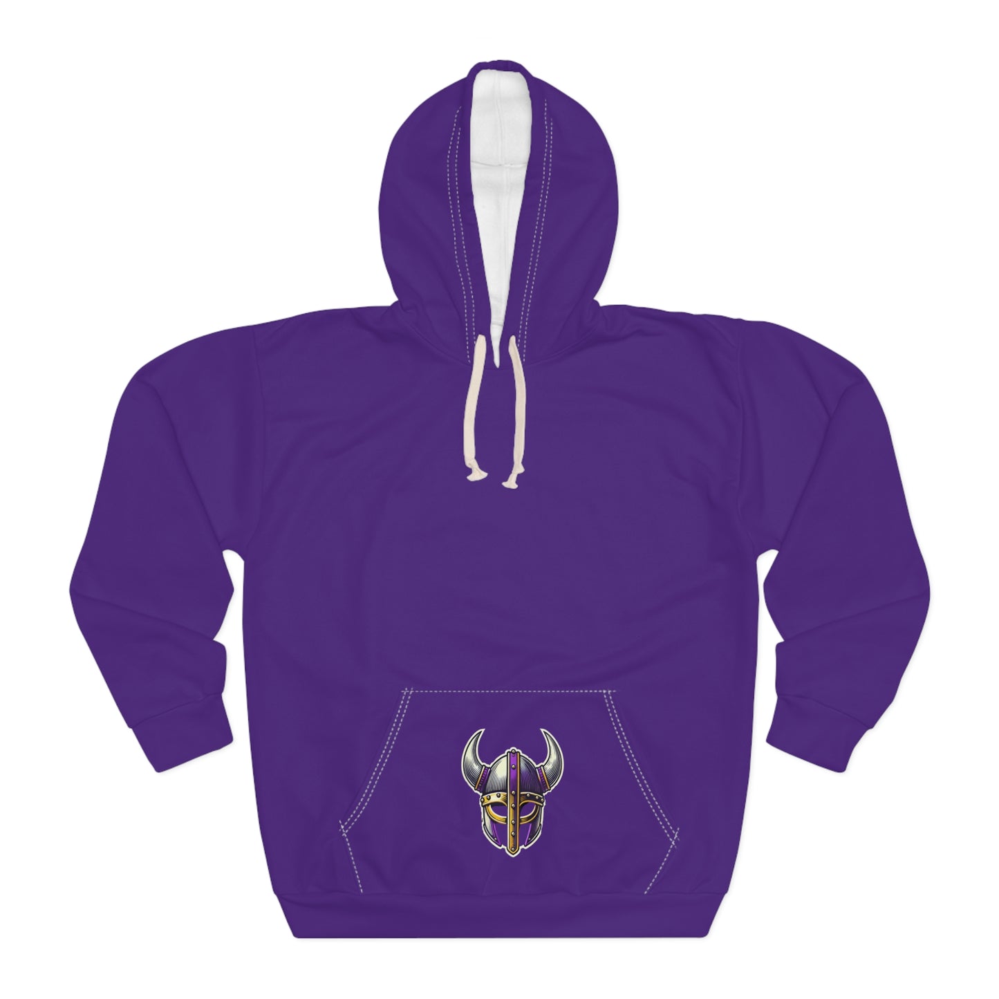 Viking Warrior Unisex Pullover Hoodie (AOP)
