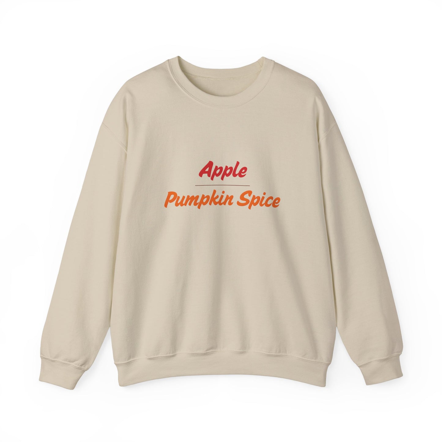 Apple over Pumpkin Spice Unisex Heavy Blend™ Crewneck Sweatshirt