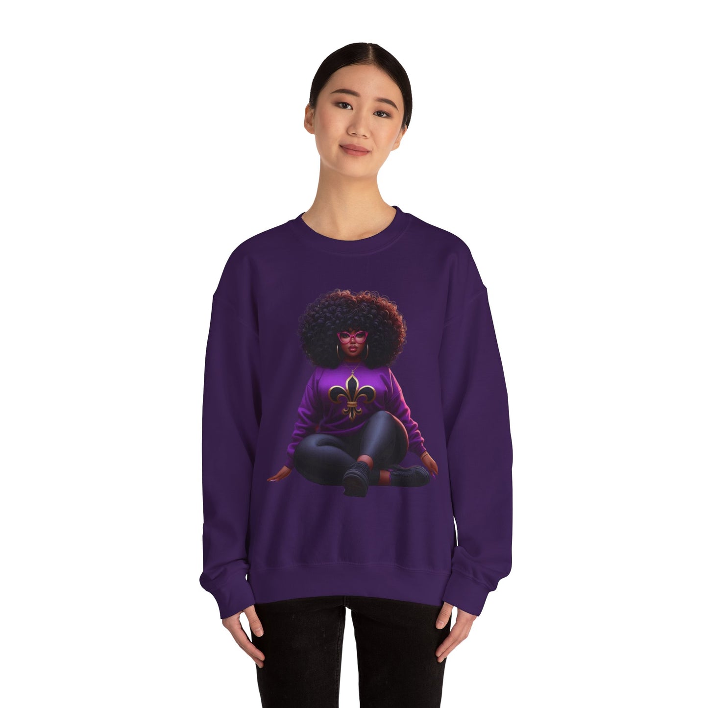 LA Girl Unisex Heavy Blend™ Crewneck Sweatshirt
