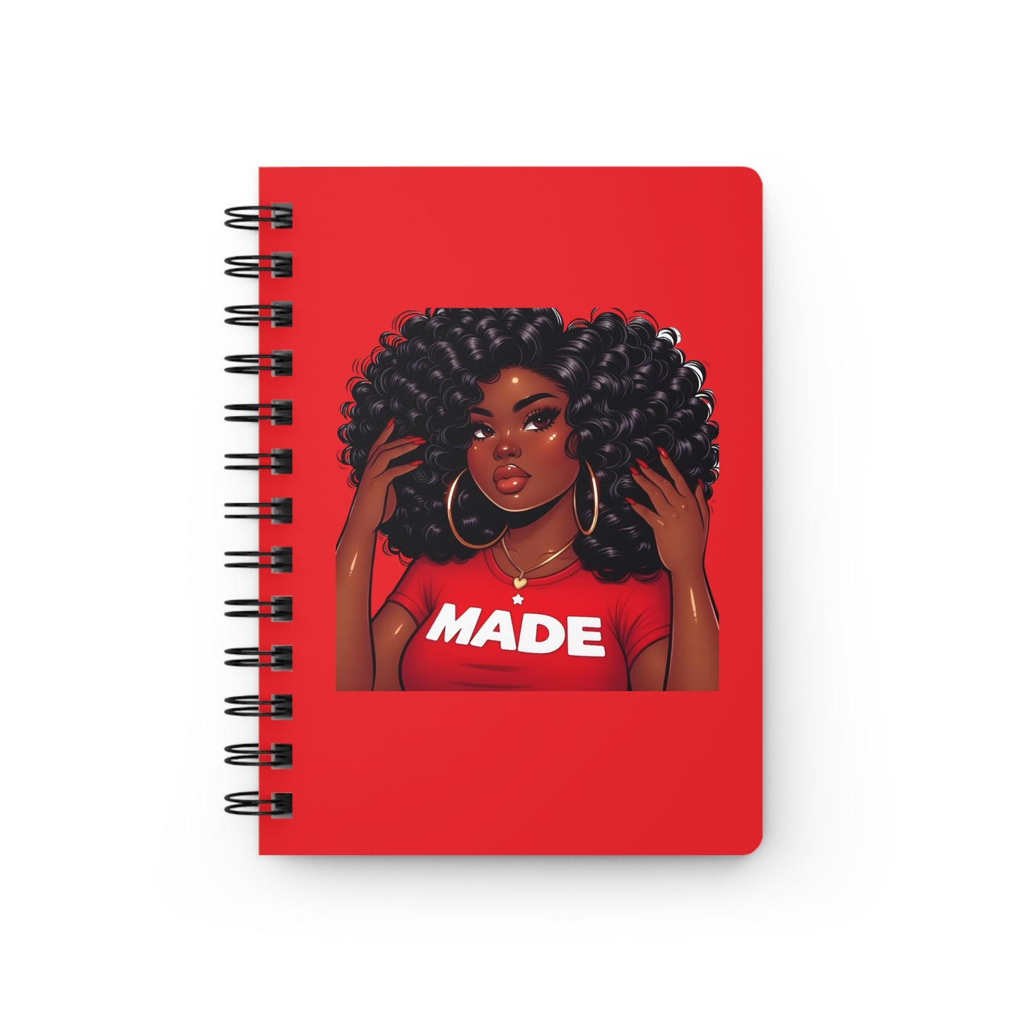 Diva Made Spiral Bound Journal
