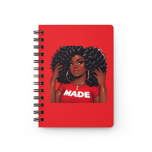 Diva Made Spiral Bound Journal