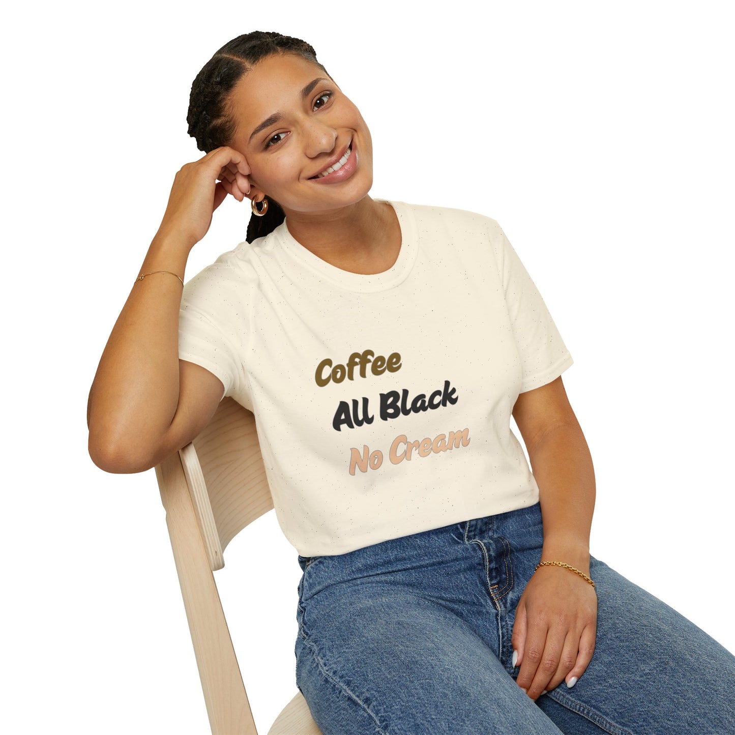 Black Coffee Unisex Softstyle T-Shirt