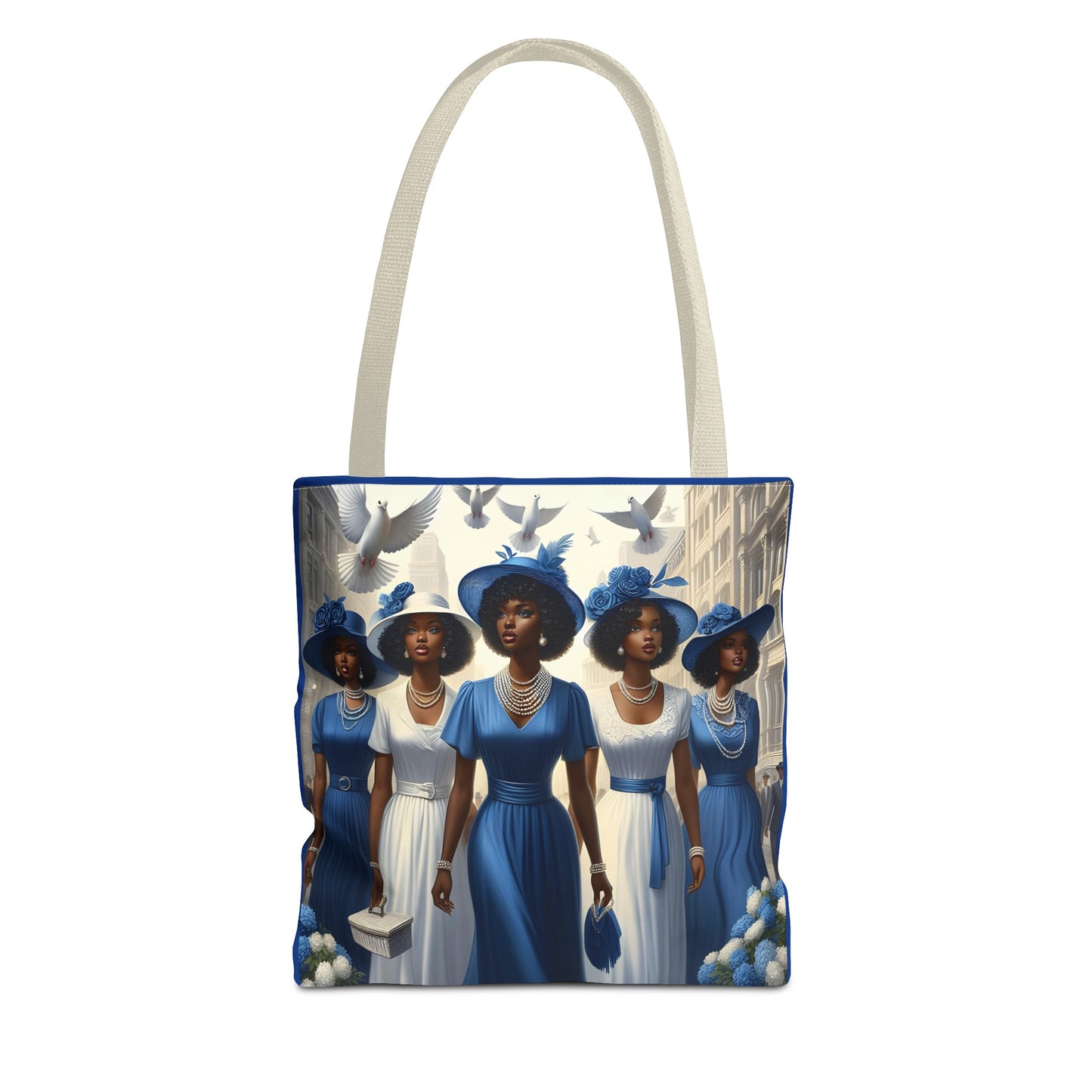 Five Finer Ladies Tote Bag (AOP)