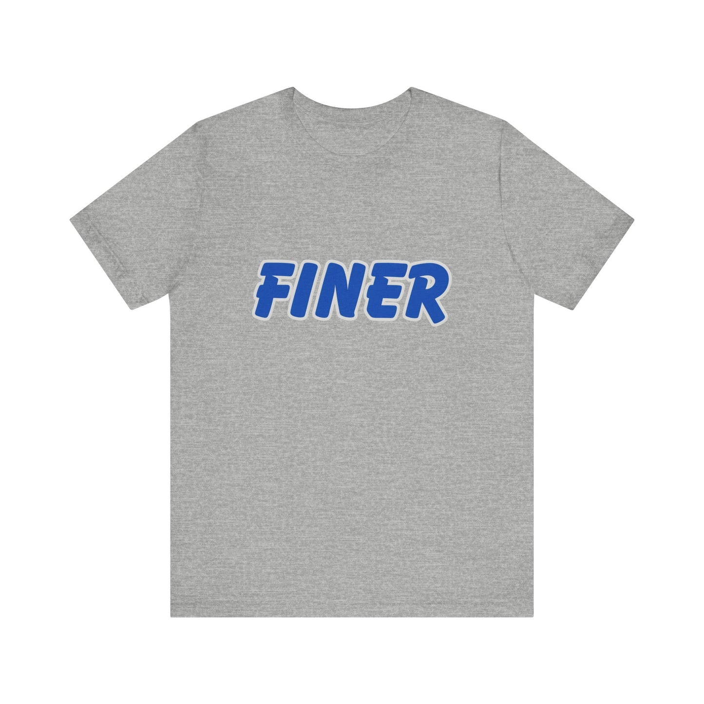 Finer Unisex Jersey Short Sleeve Tee