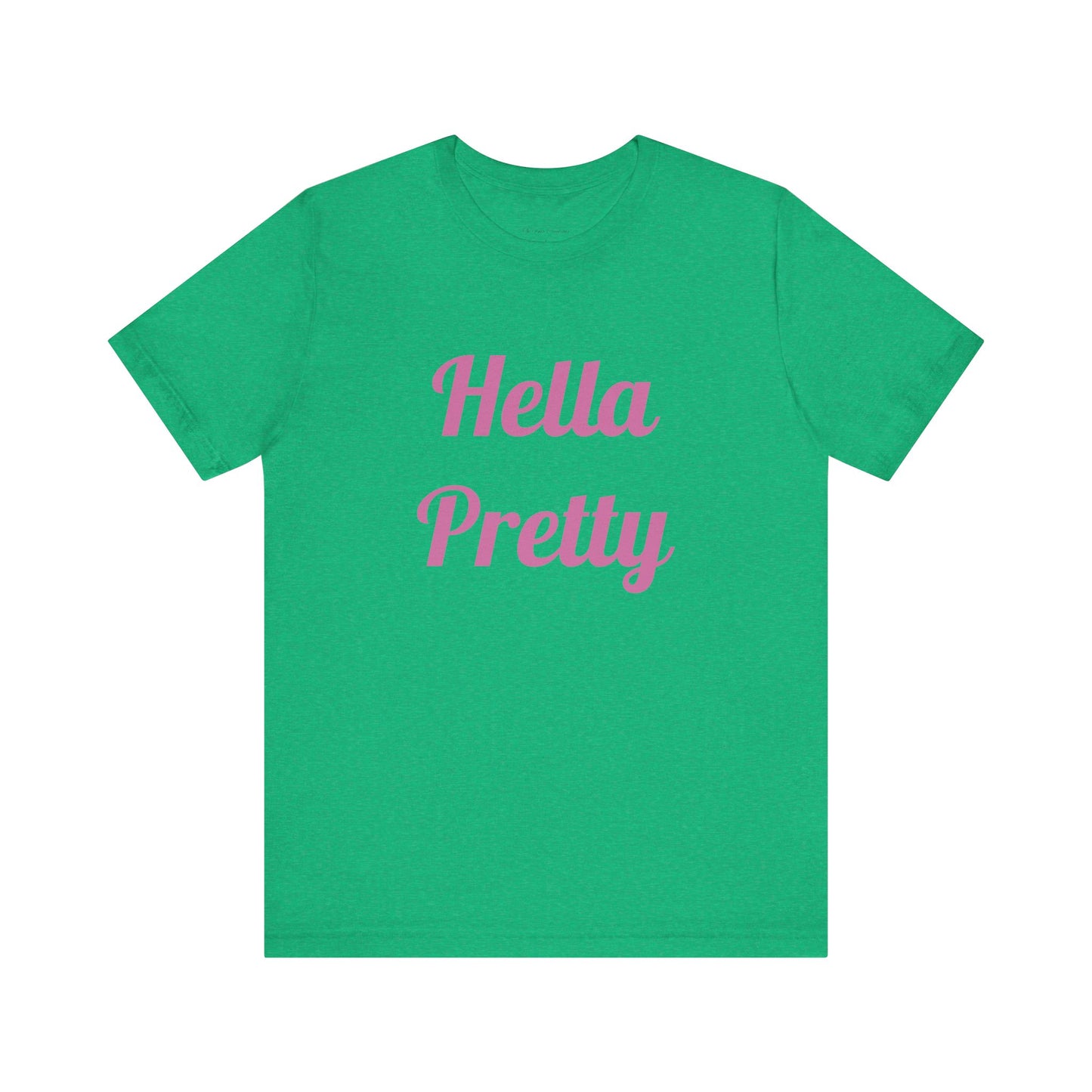 Hella Black Tee Series- Unisex Jersey Short Sleeve T-Shirt