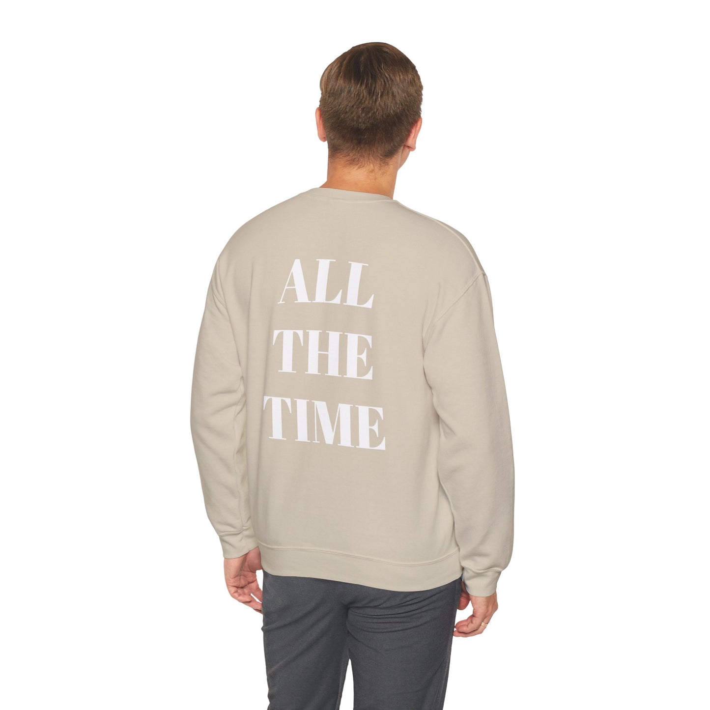 God is Good, All the Time Faith-Inspired Crewneck Sweatshirt