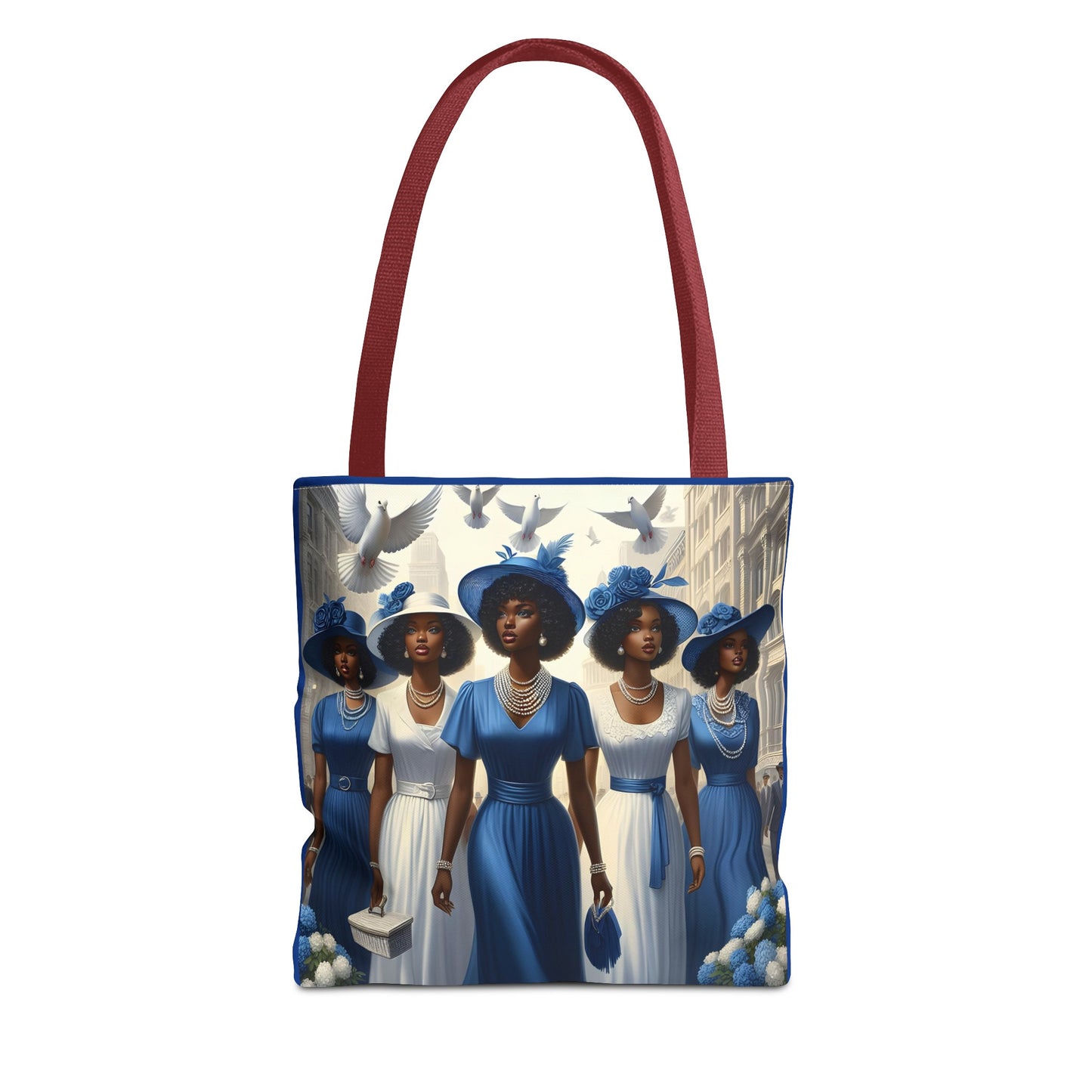 Five Finer Ladies Tote Bag (AOP)