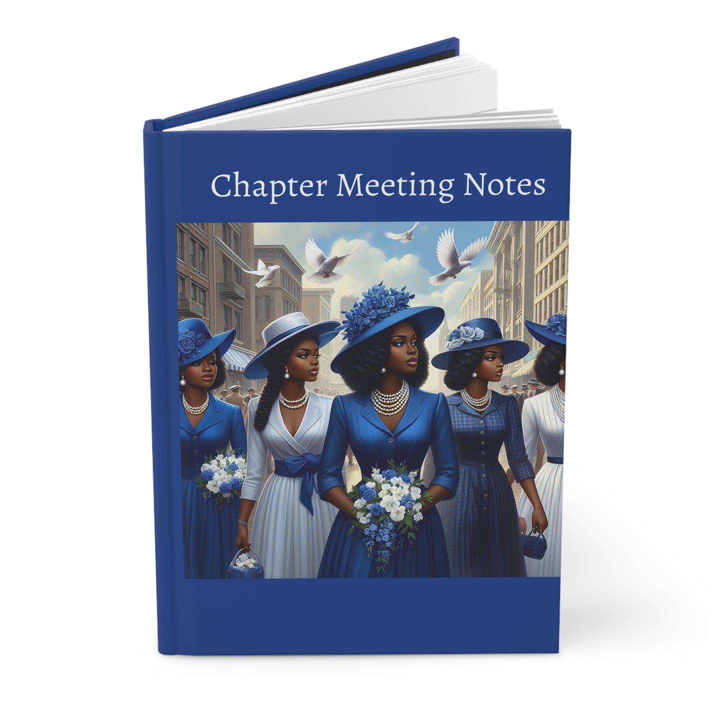 Finer Chapter Meeting Notes Hardcover Journal Matte