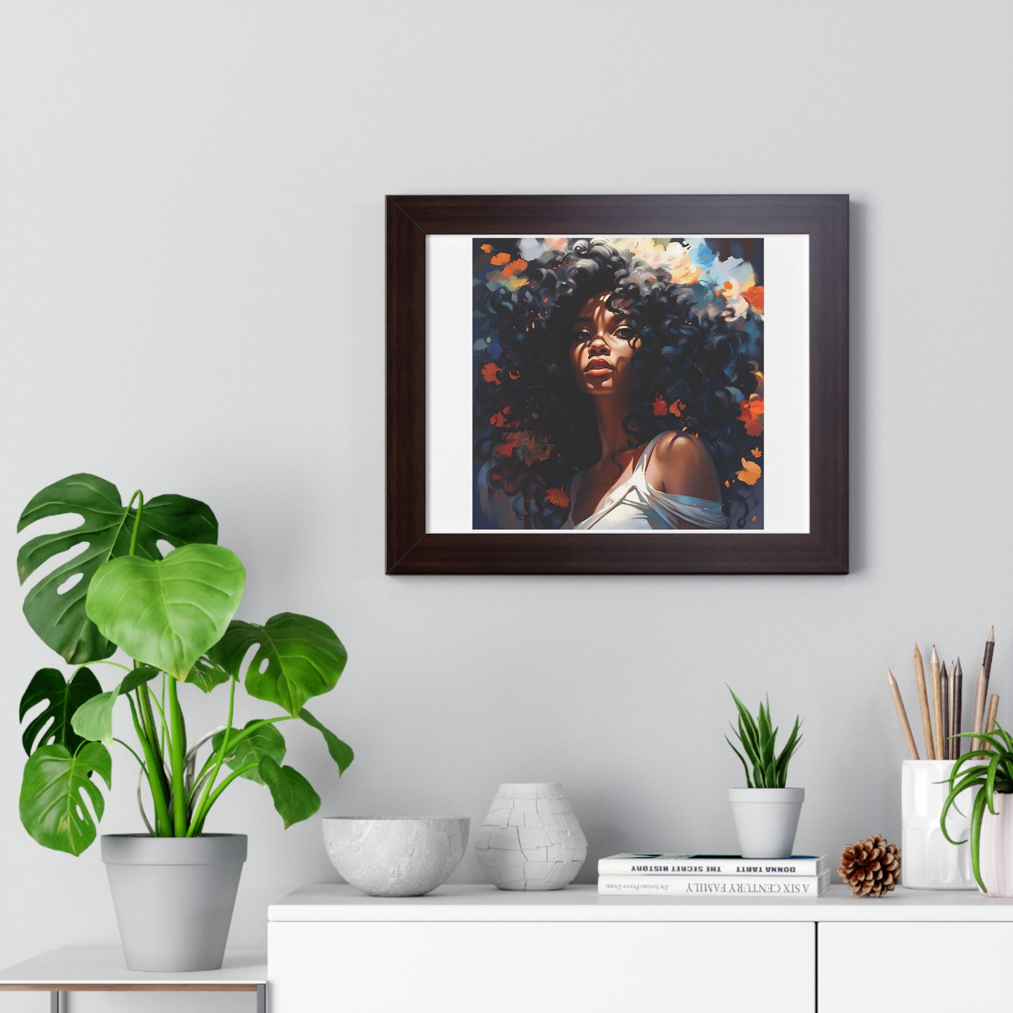 BGM Glowing Framed Horizontal Poster