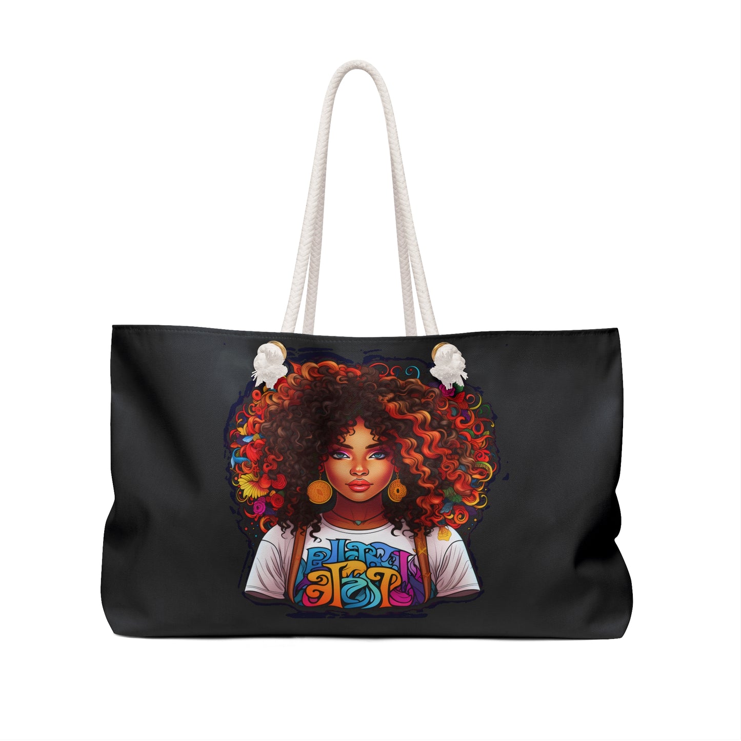 BGM Black Weekender Bag