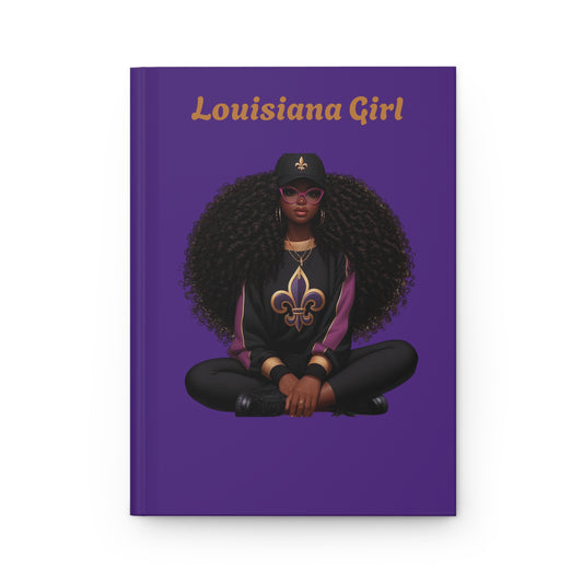 Louisiana Girl Hardcover Journal Matte