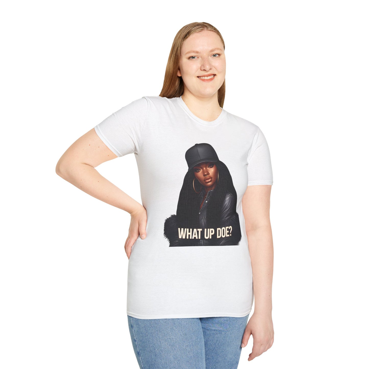 What Up Doe Unisex Softstyle T-Shirt