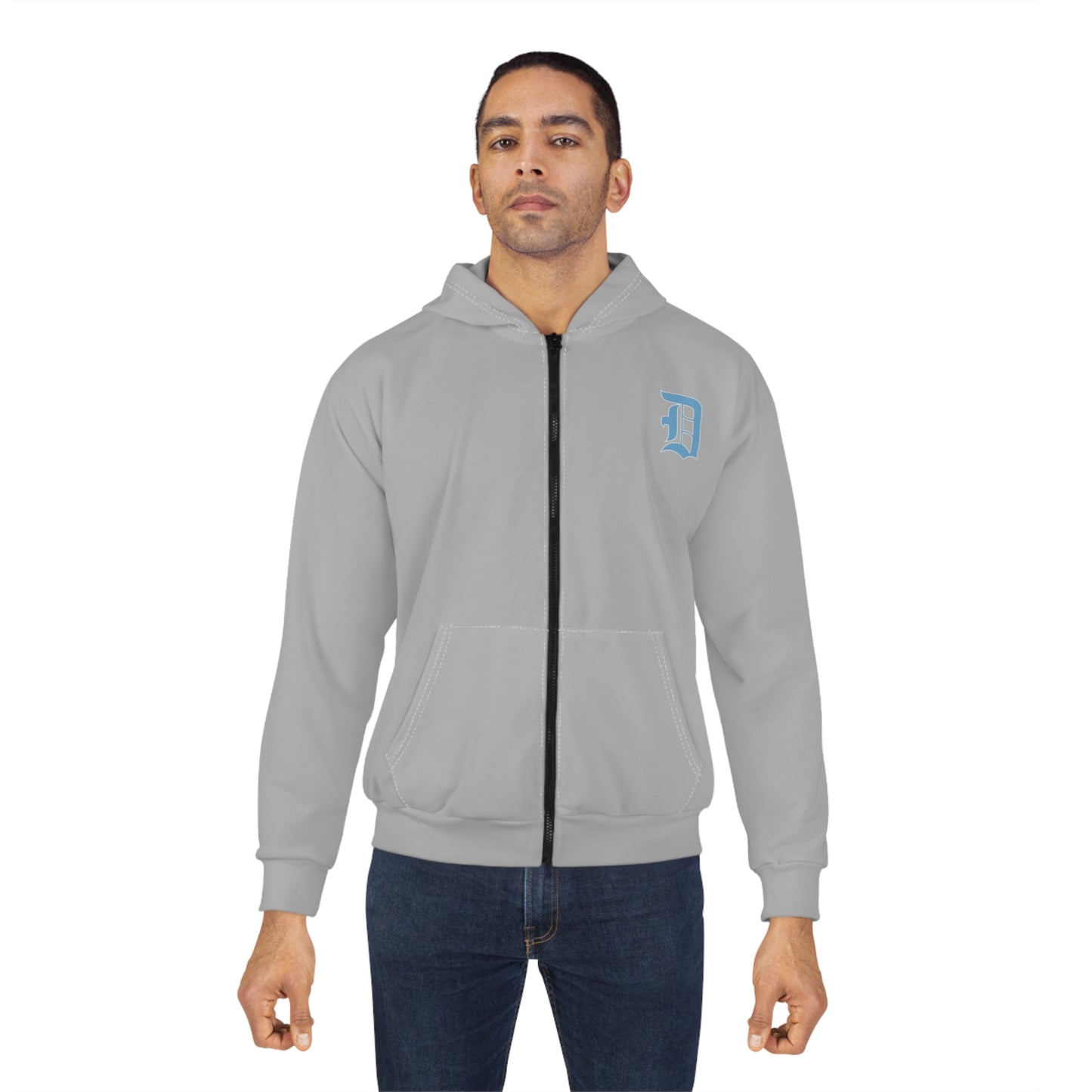 What Up Doe Lions Unisex Zip Hoodie (AOP)