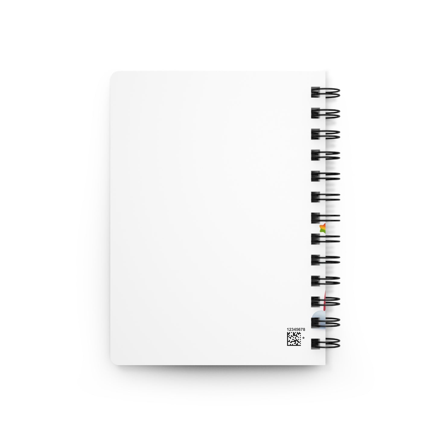 Rainbow Girl with Locs Spiral Bound Journal