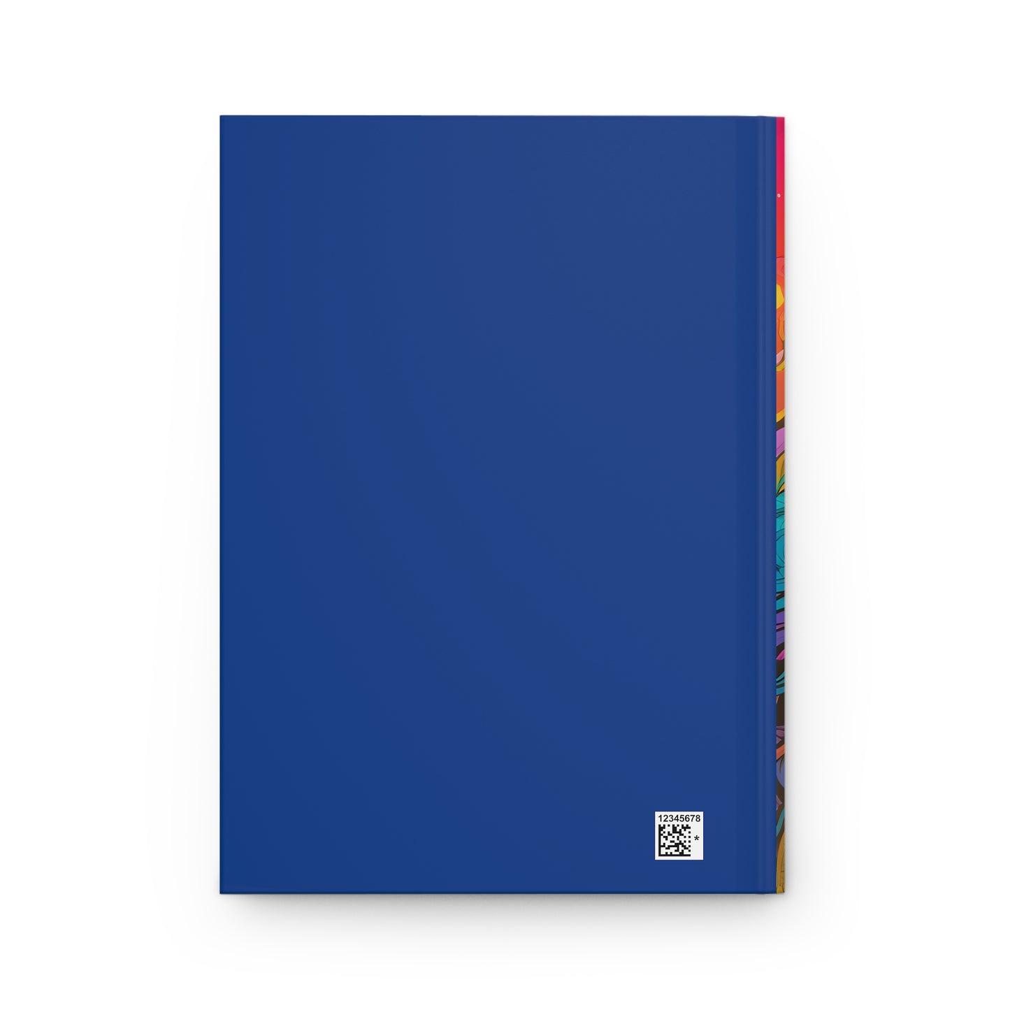 Vibrant and Colorful BGM Hardcover Journal Matte