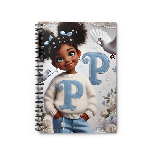 Finer Little Girl Spiral Notebook - Ruled Line