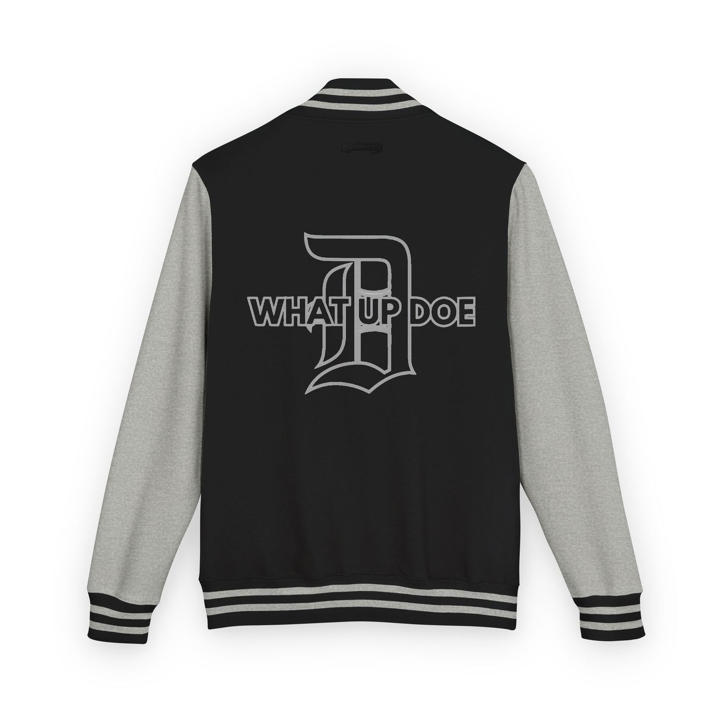 What Up Doe Unisex Heavyweight Letterman Jacket
