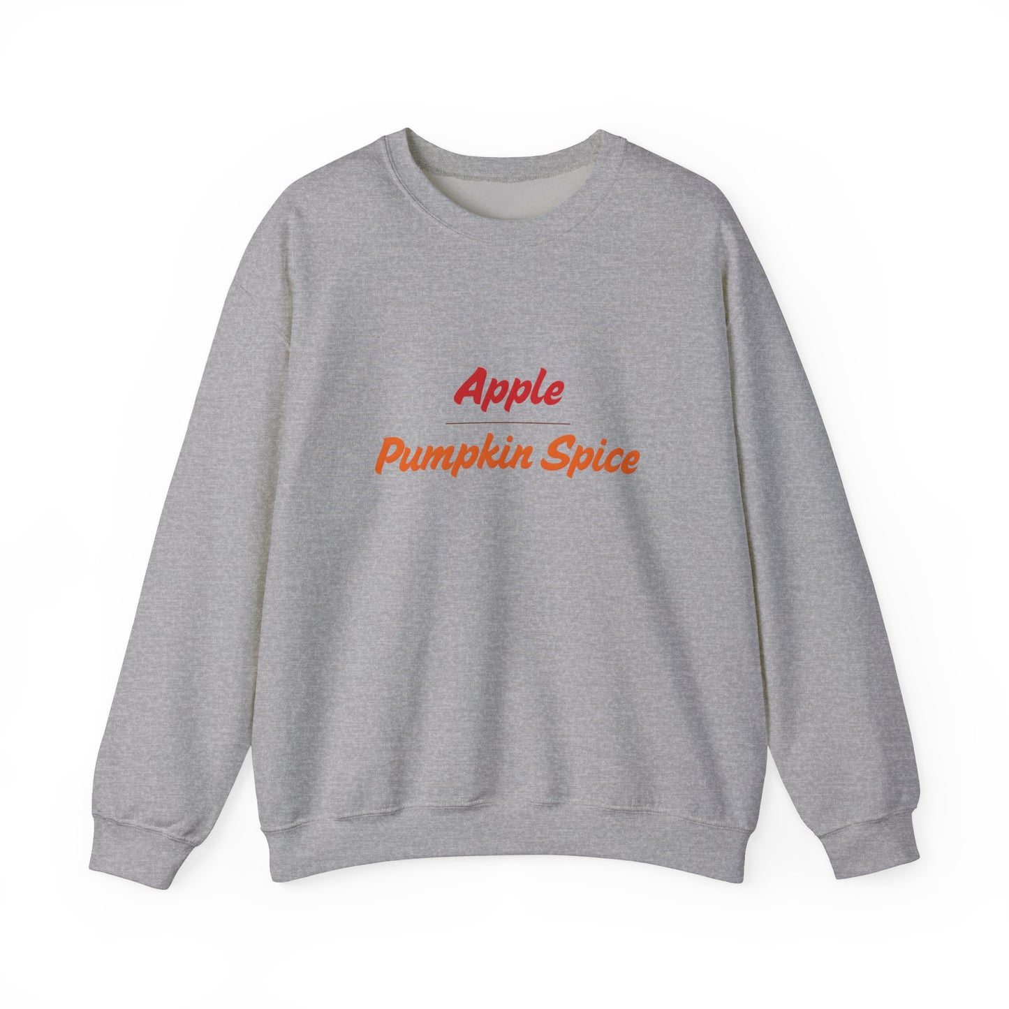Apple over Pumpkin Spice Unisex Heavy Blend™ Crewneck Sweatshirt