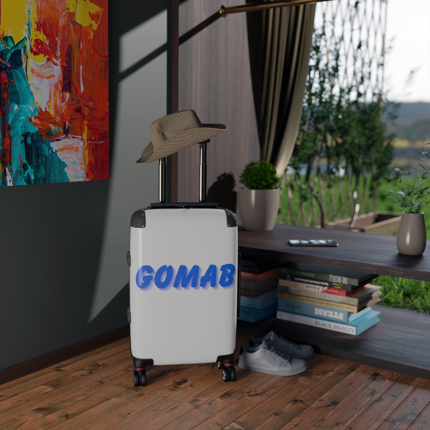 Blue Gomab Suitcase