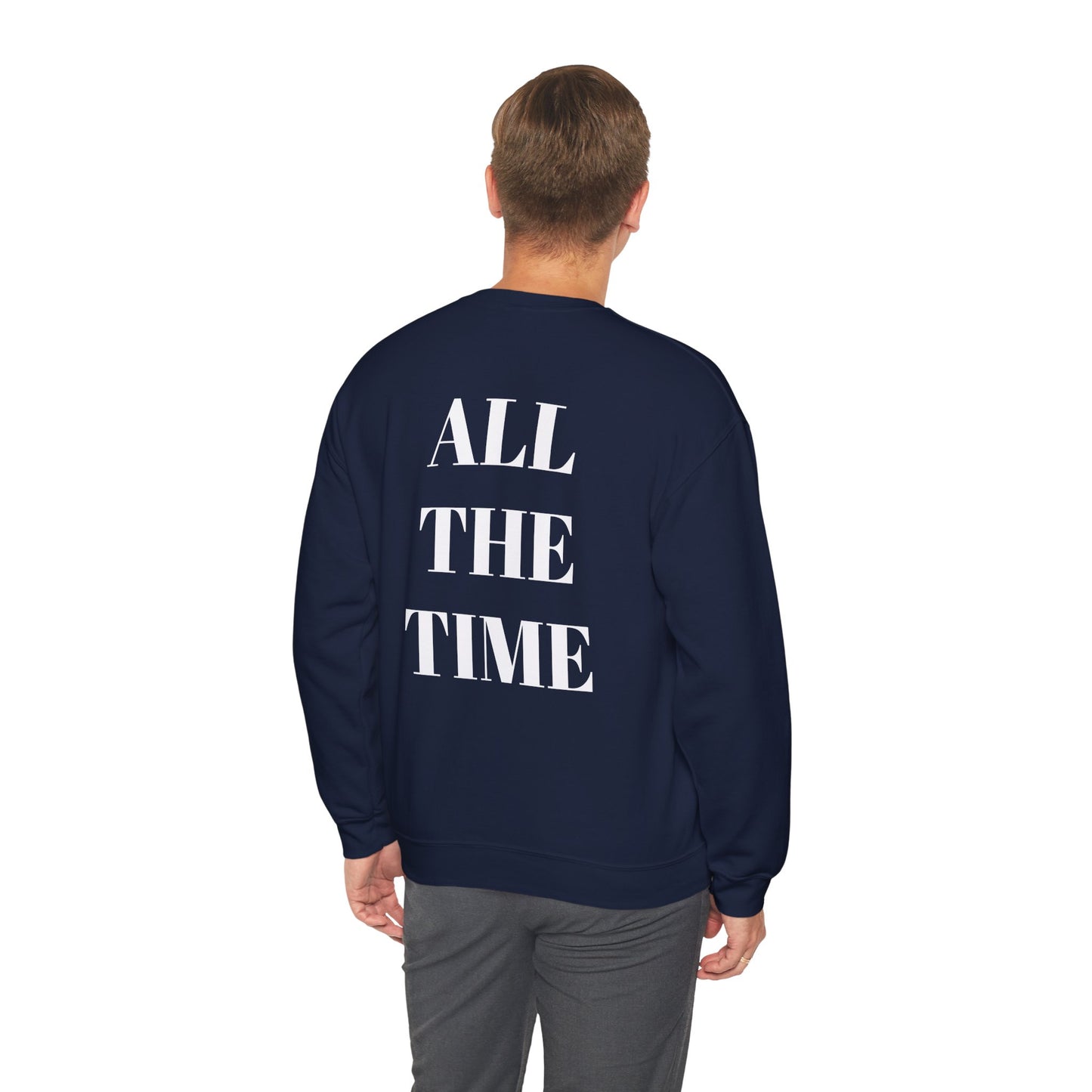 God is Good, All the Time Faith-Inspired Crewneck Sweatshirt