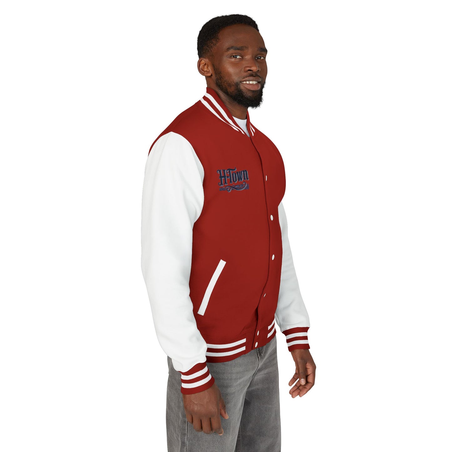 Houston Awwready Letterman Jacket