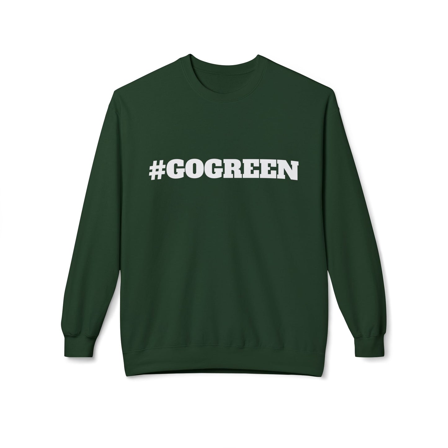 #GOGREEN Unisex Fleece Pullover