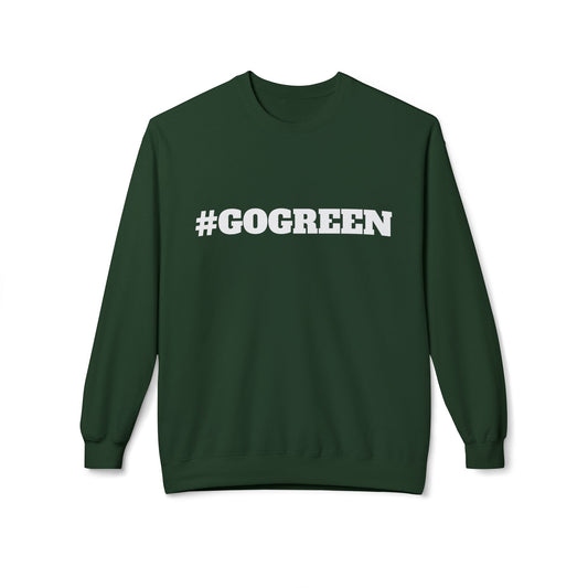 #GOGREEN Unisex Fleece Pullover