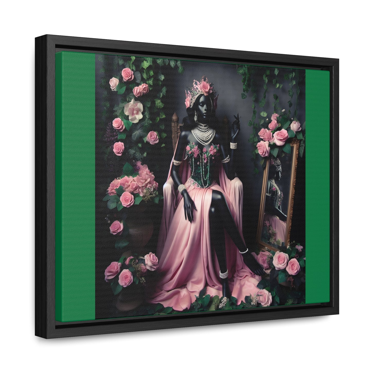 Pretty Lady Gallery Canvas Wraps, Horizontal Frame