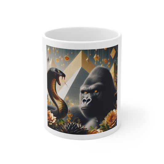 Gorilla Ceramic Mug 11oz