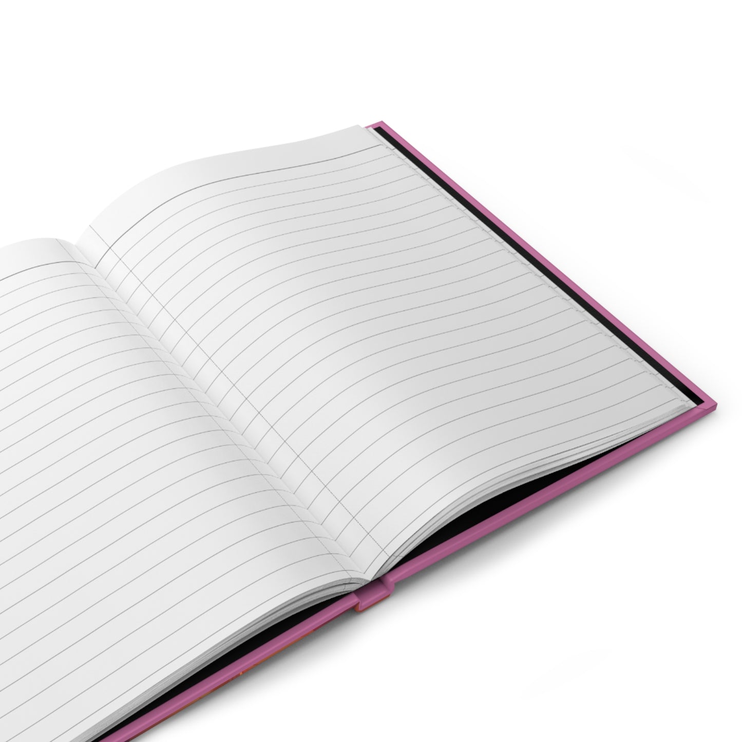 Pink Flower BGM Hardcover Journal Matte