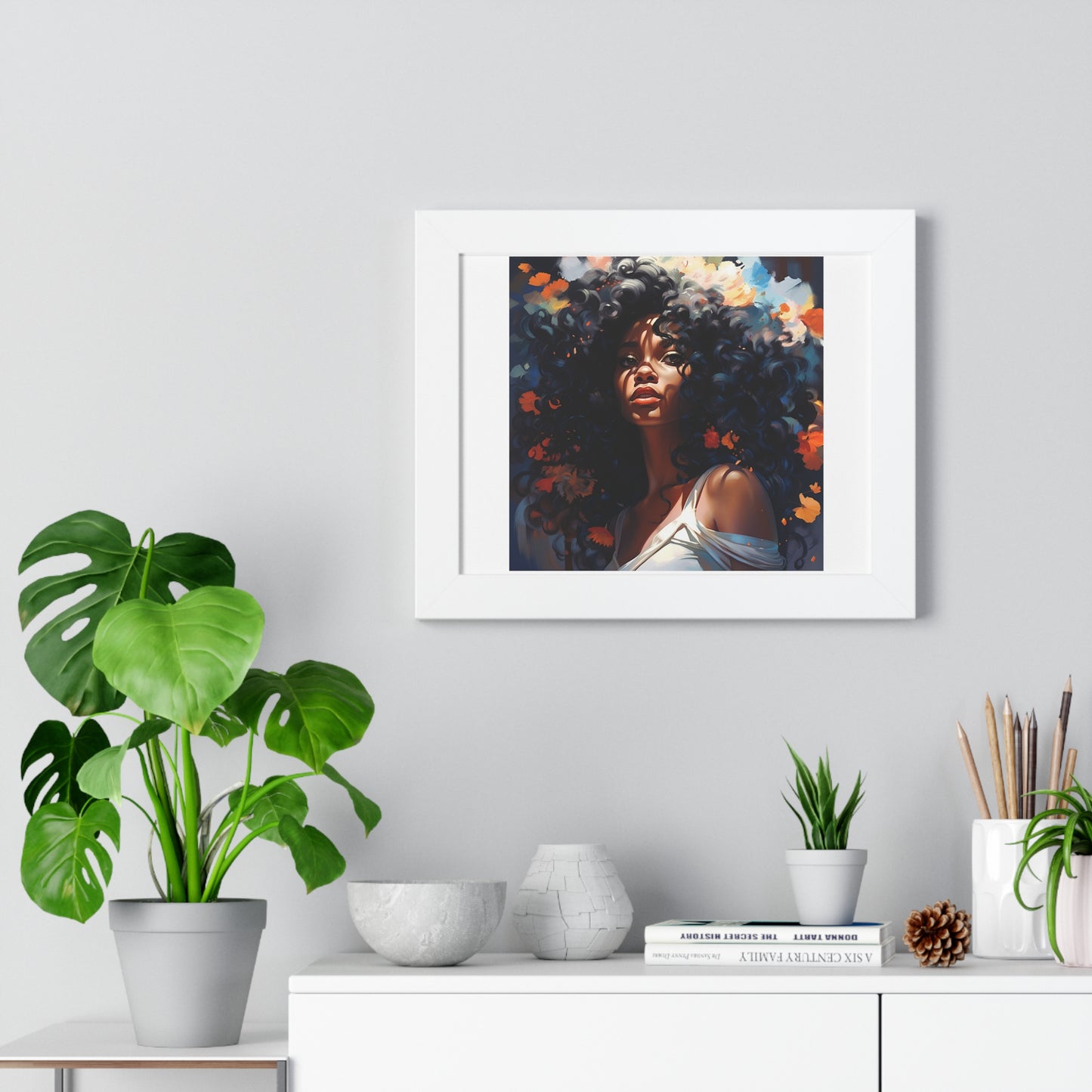BGM Glowing Framed Horizontal Poster