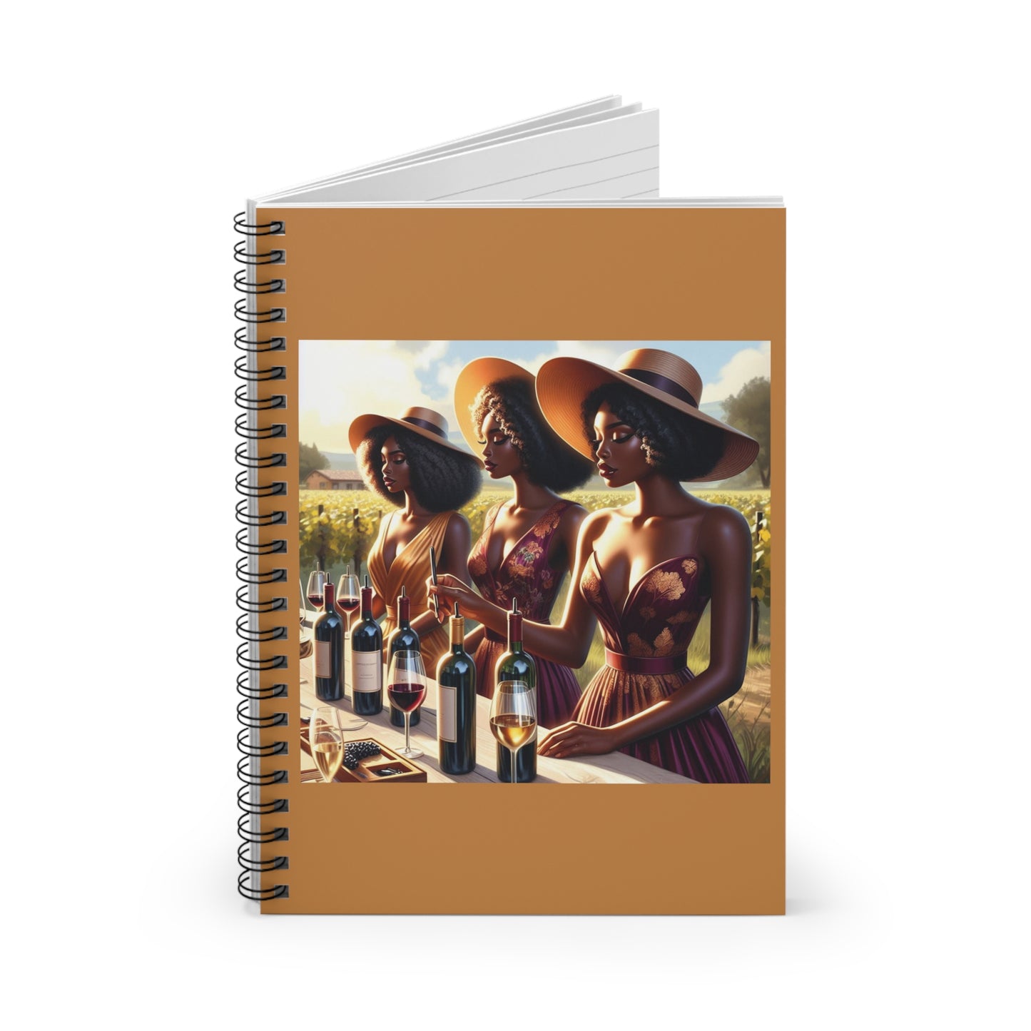 Where is the wine Spiral Notebook - Ruled Line