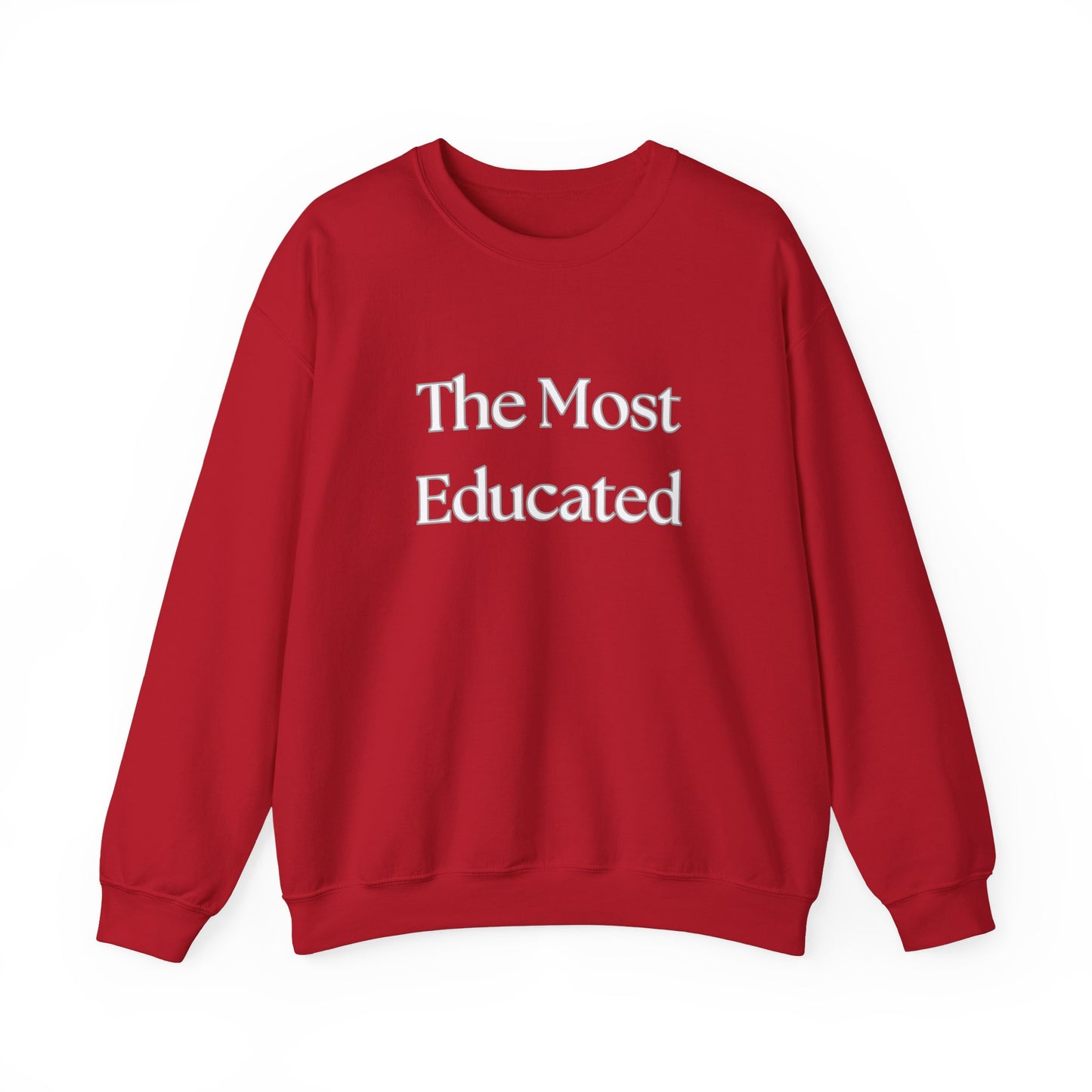 The Most Educated Unisex Heavy Blend™ Crewneck Sweatshirt