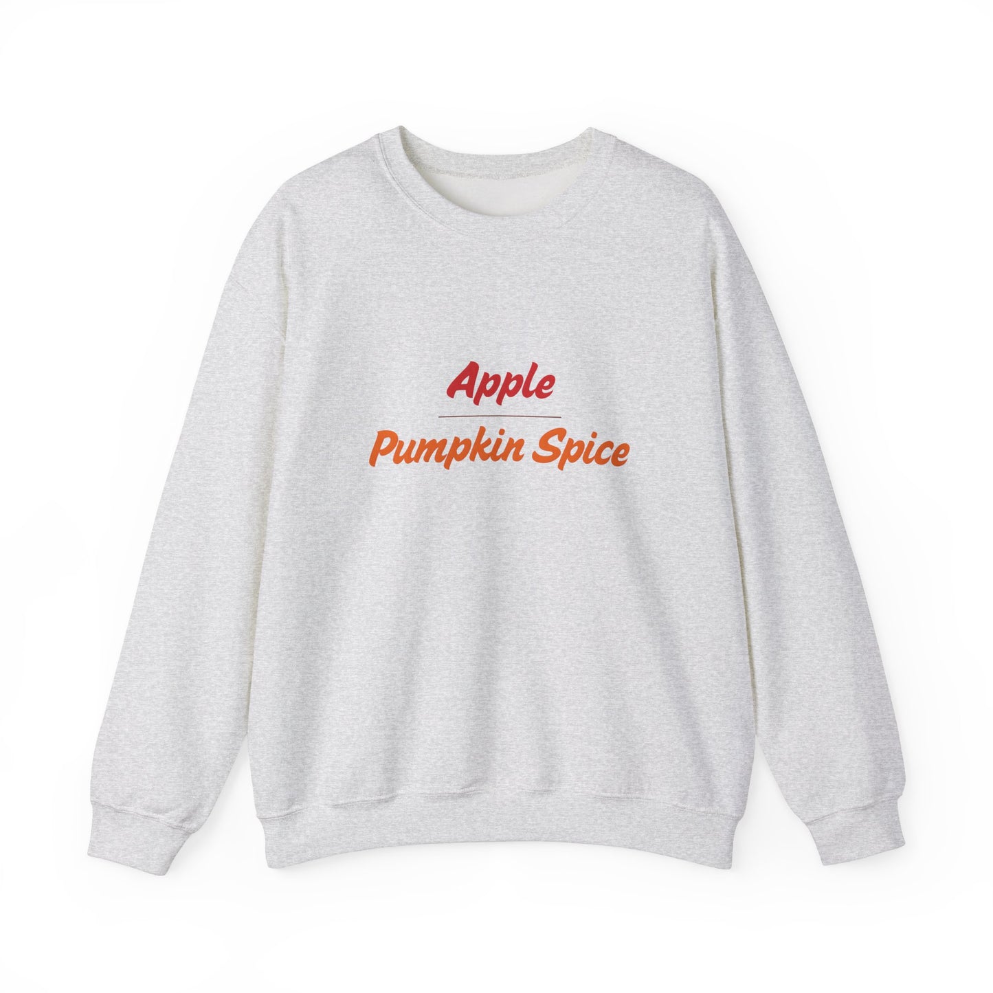 Apple over Pumpkin Spice Unisex Heavy Blend™ Crewneck Sweatshirt