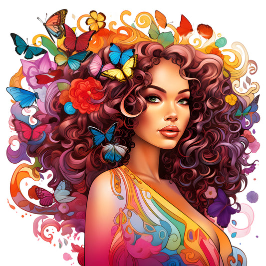 Floral Woman Download